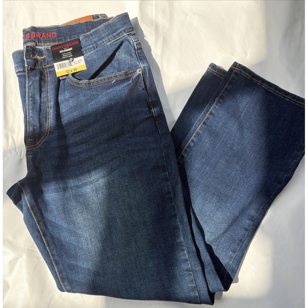 Joes Jeans Men's 32x30 Straight Leg Mid Rise Dark Wash 100% Cotton Denim K10